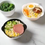Bol à ramen japonais traditionnel en céramique