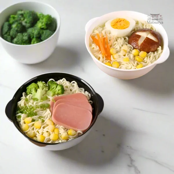 Bol à ramen japonais traditionnel en céramique
