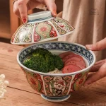 Bol japonais artisanal en céramique traditionnelle