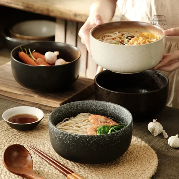 bol-japonais-avec-baguettes-1 Bol Japonais avec baguette et cuillère