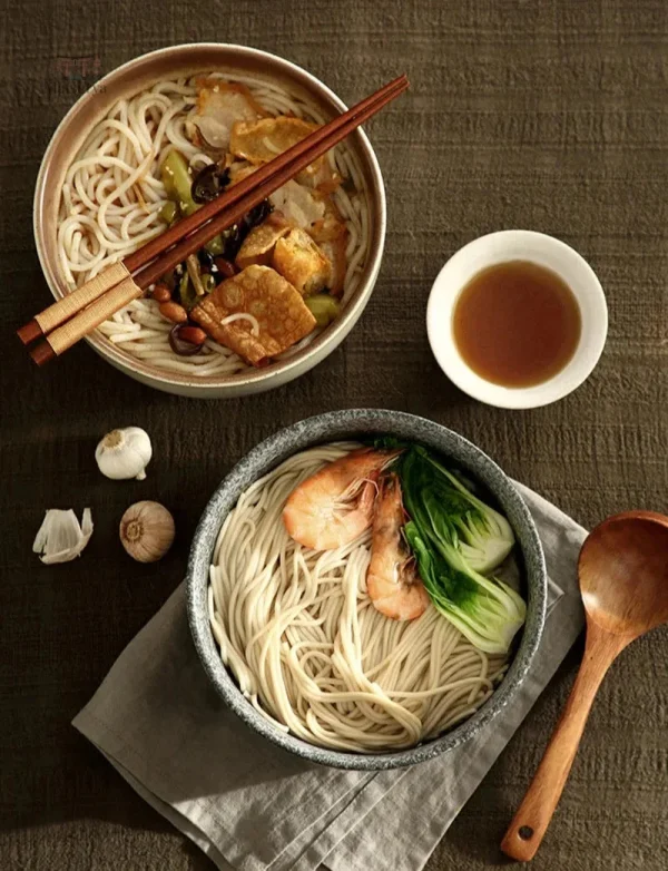 Ustensiles japonais : cuillère et baguette pour bol