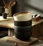 Bol japonais élégant, idéal pour servir vos repas