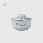 Bol japonais design avec couvercle élégant