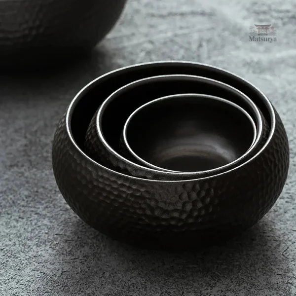 Bol Japonais coloré avec motifs uniques