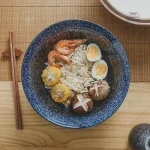 Bol Japonais élégant aux motifs traditionnels