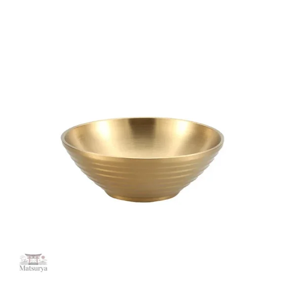 Bol Japonais or pour présentation de plats