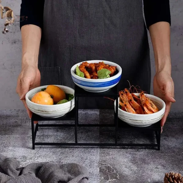 Bol Japonais Rétro en céramique artisanale