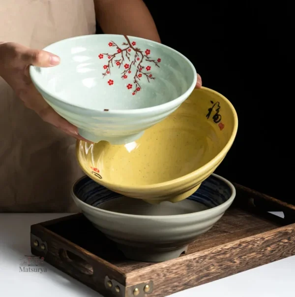 Bol en Mélamine avec motif Sakura
