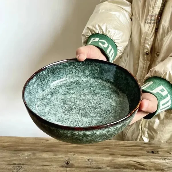 Bol Japonais stylé en céramique colorée