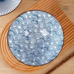 Bol décoratif aux motifs orientaux
