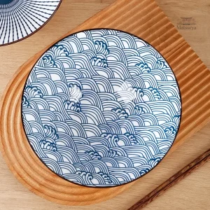 Bol décoratif aux motifs orientaux