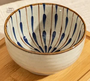 Bol rond japonais décoratif pour table