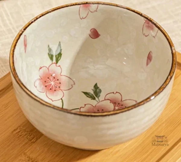 Bol céramique rond inspiré du design japonais