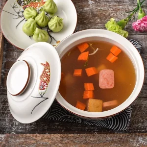 Bol Japonais avec couvercle pour soupe