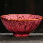 Bol de thé japonais, couleur apaisante
