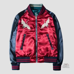 Bomber Femme Imprimé Japonais