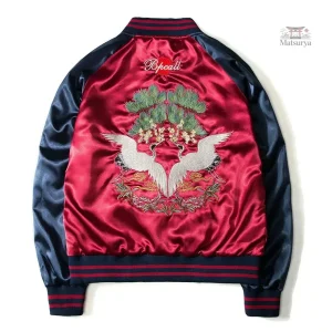 Veste bomber femme au style japonais moderne