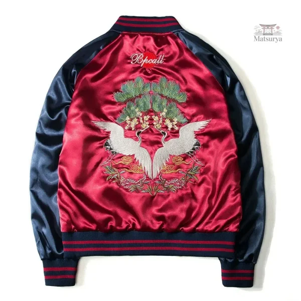 Veste bomber femme au style japonais moderne