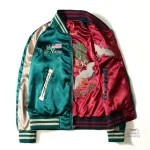 Veste imprimée japonaise pour femme élégante