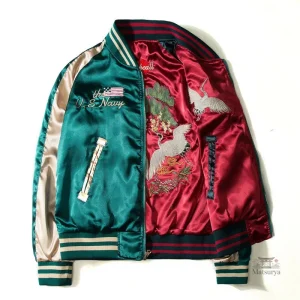 Veste imprimée japonaise pour femme élégante