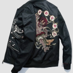 Bomber homme au style japonais moderne et décontracté