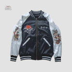 Veste bomber homme inspirée de la mode japonaise