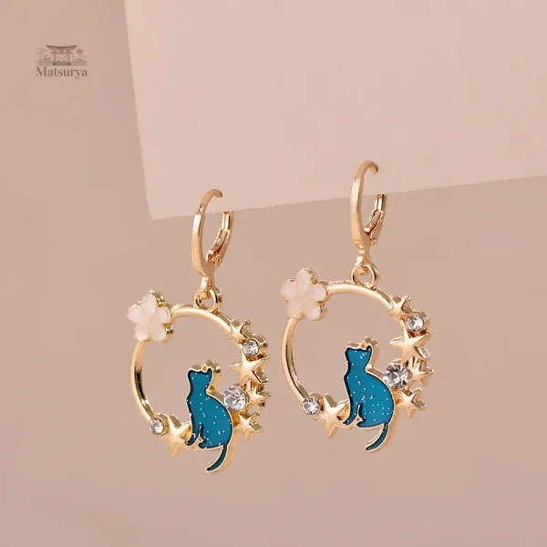 boucle-doreille-japonaise-femme-1 Boucle d'oreille japonaise femme élégante et originale