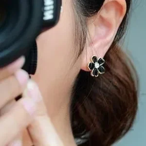 Accessoire floral japonais sans piercing