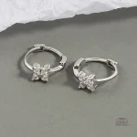 Hira : boucle d'oreille japonaise artisanale chic