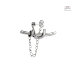 Bijou d'oreille japonais pour homme