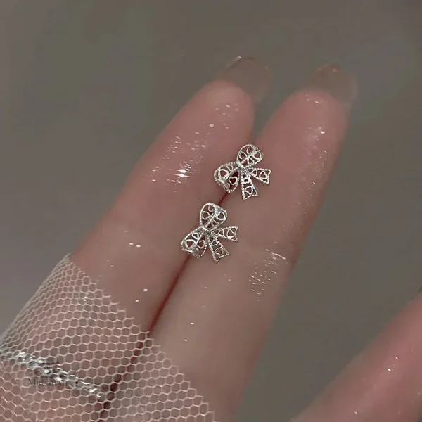 Boucle d'oreille nœud Japonaise inspirée de la culture nippone