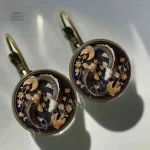 Boucles d'Oreilles Dôme Élégantes Japonaises