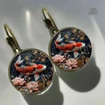 Boucles D'Oreilles Japonaises Dôme Moderne