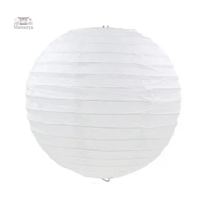 Boule Japonaise en Papier Blanche