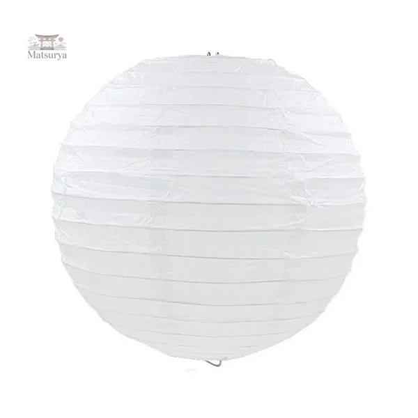 boule-japonaise-en-papier-blanche-1 Boule Japonaise en Papier Blanche