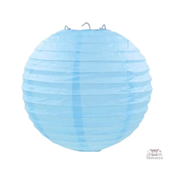Élégante boule japonaise en papier coloré