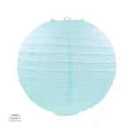 Boule en papier bleu pour événements festifs