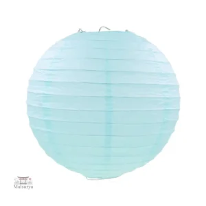 Boule en papier bleu pour événements festifs