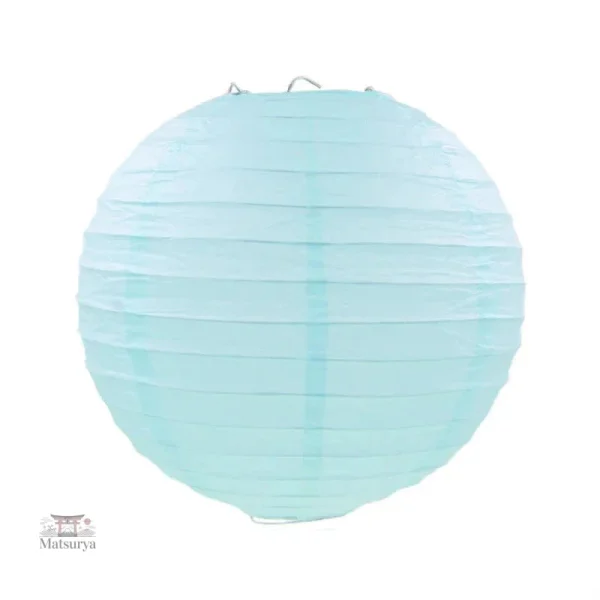 Boule en papier bleu pour événements festifs