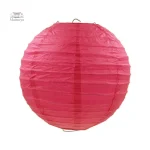 Boule en Papier Rose pour décoration d'intérieur