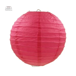 Boule en Papier Rose pour décoration d'intérieur