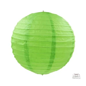 Boule Japonaise en Papier Verte