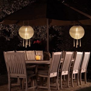 Boule japonaise extérieure décorative pour jardin