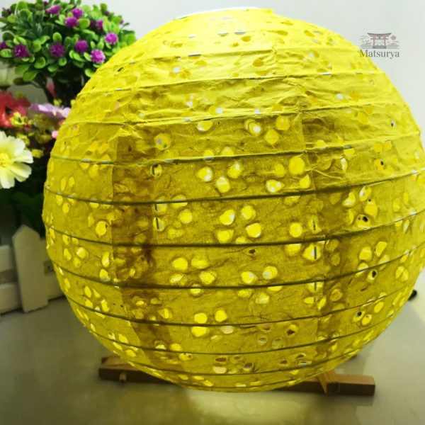 boule-japonaise-jaune-1 Boule japonaise jaune décorative