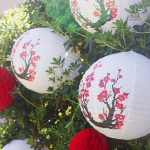 Boule en papier japonais, design unique