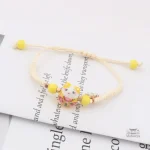 Bracelet à breloques japonaises, design unique