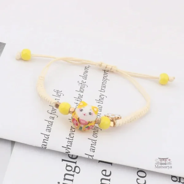 Bracelet à breloques japonaises, design unique