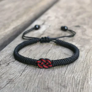 Bracelet bouddhiste japonais en perles naturelles