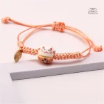 Bracelet chat en style japonais