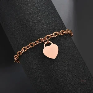 Bracelet cœur en matériaux japonais